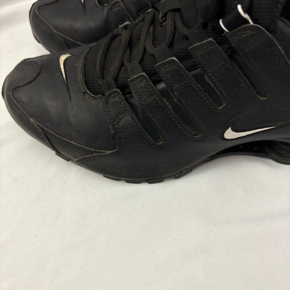 Nike Shox NZ Triple Black Men’s Size 11.5 US Running Shoes Leather - 501524-091 - Picture 9 of 16